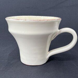 Vietri‎ Bianco Coffee Tea Mug Ceramic Made in Italy Discontinued